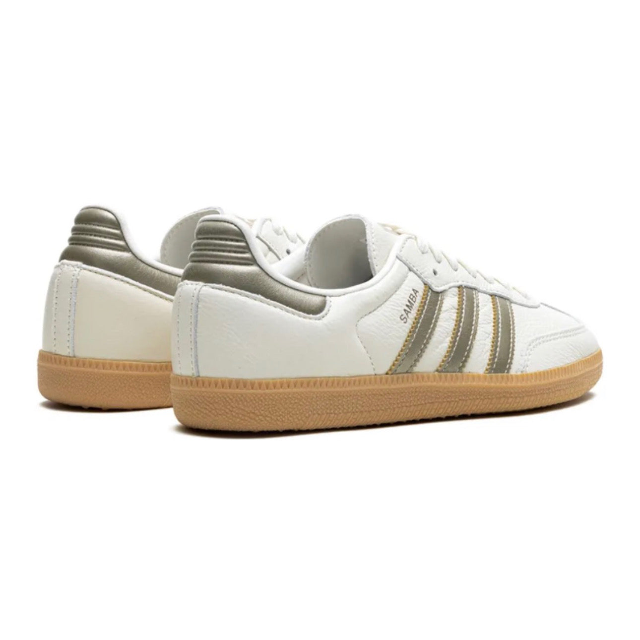 adidas Samba OG 'Wonder White / Gold Metallic'