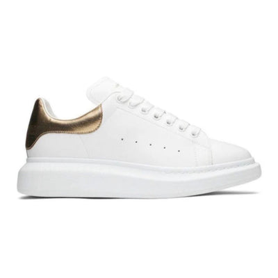 Alexander McQueen Oversized Sneaker 'White / Gold'