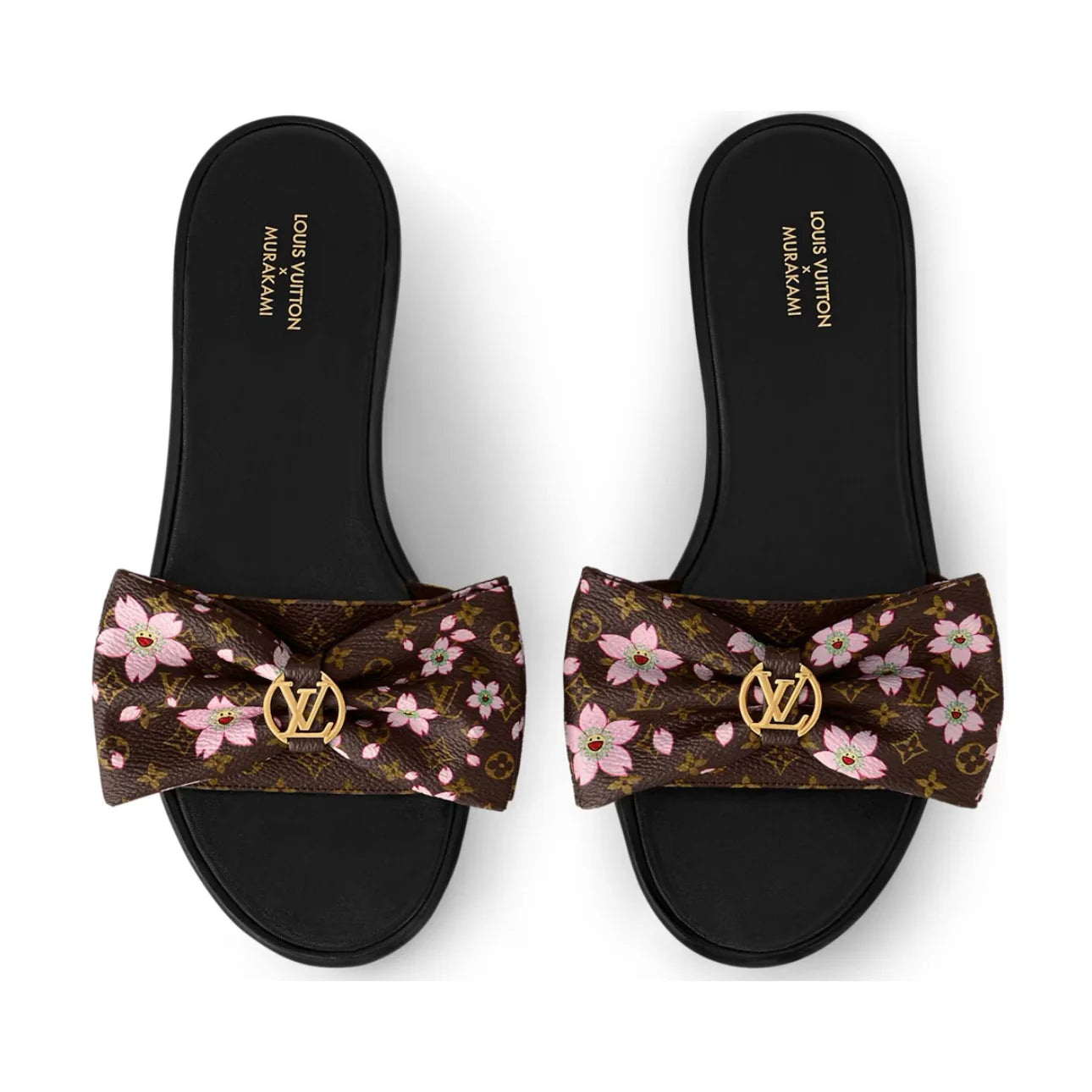 Louis Vuitton x Takashi Murakami Lily Flat Mule