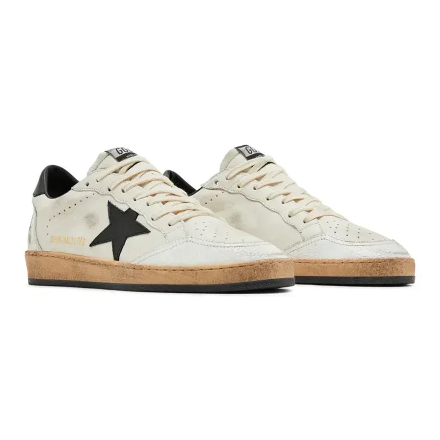 Golden Goose Ball Star 'White Nappa / Black'