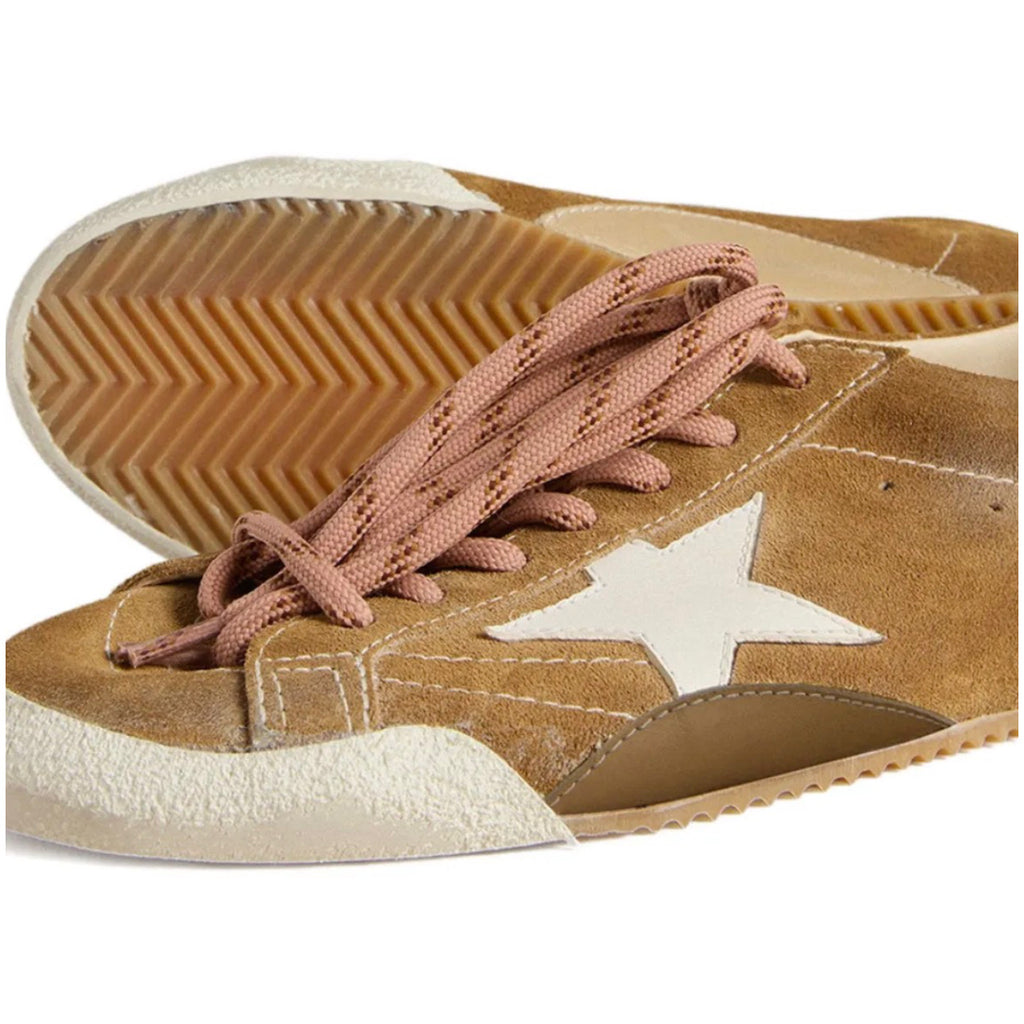Golden Goose True-Star 'Tobacco / White'