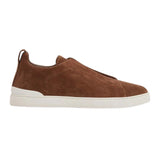 Zegna Triple Stitch Suede 'Light Brown'