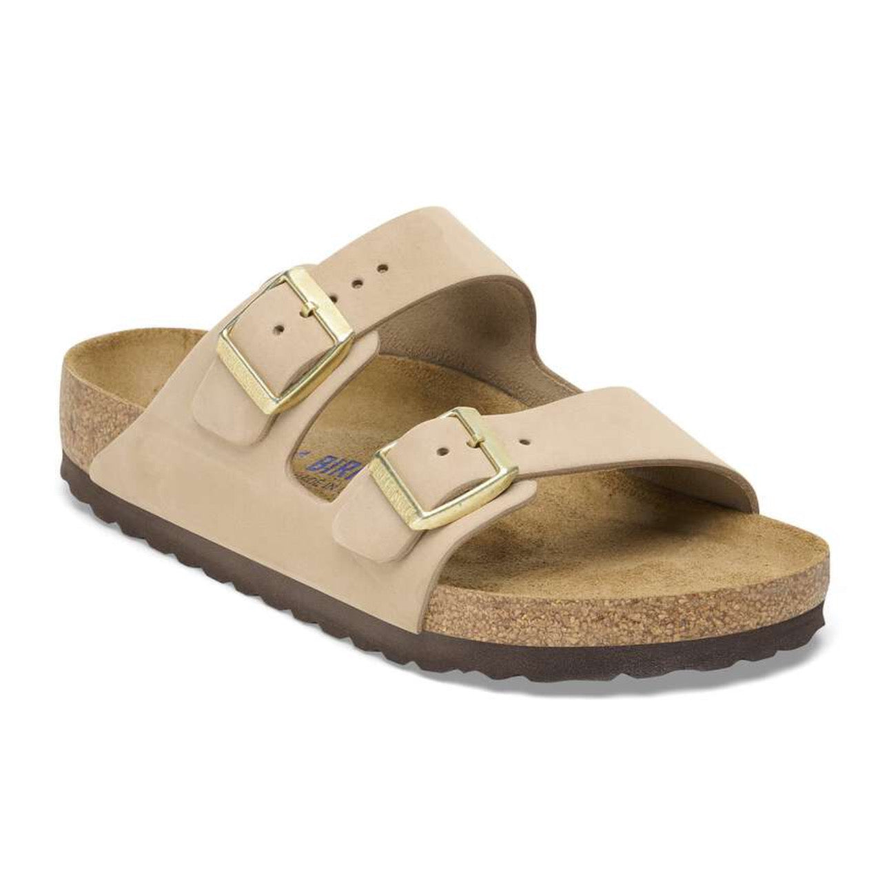 Birkenstock Arizona Soft Footbed Nubuck 'Sandcastle'