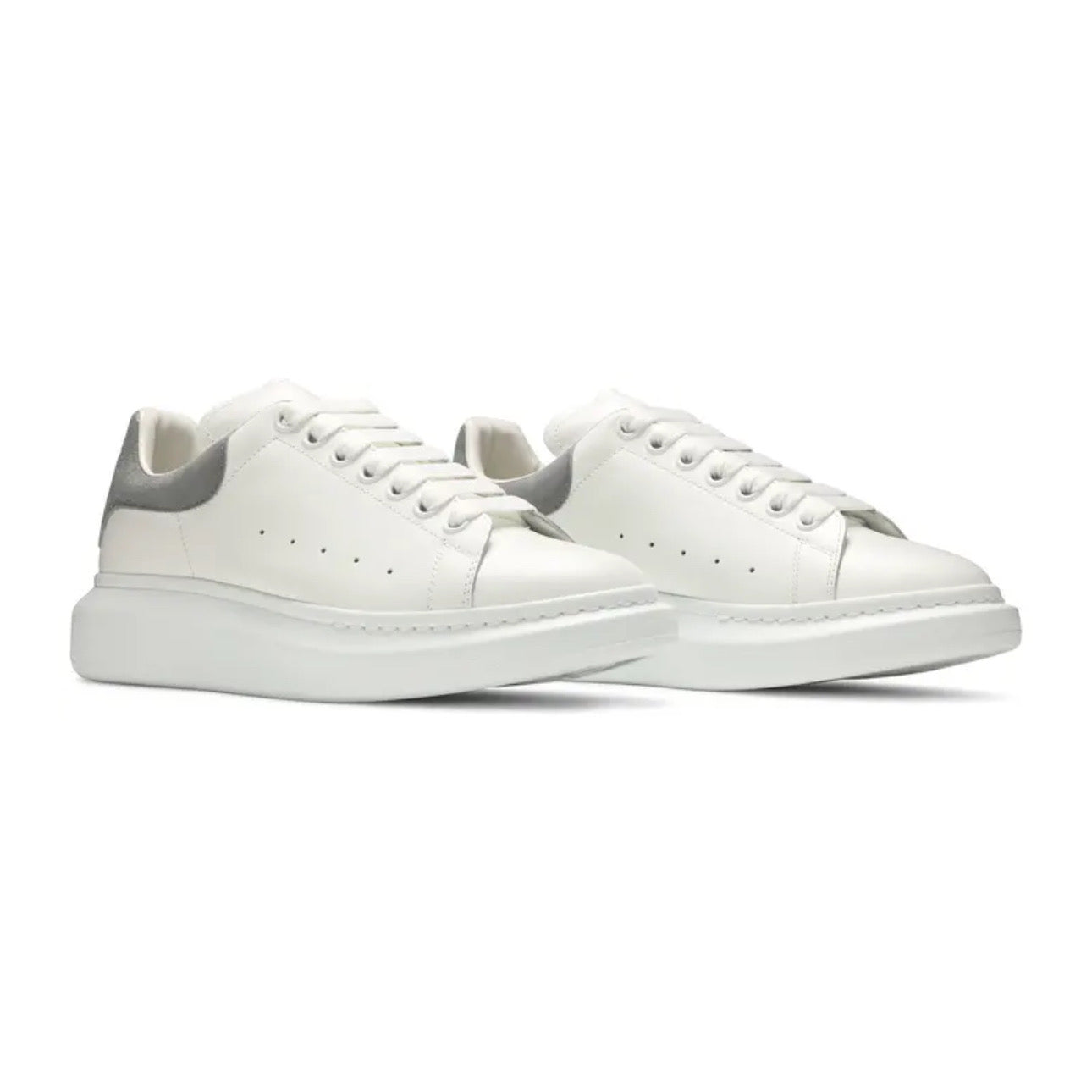 Alexander McQueen Oversized Sneaker 'White / Iron'