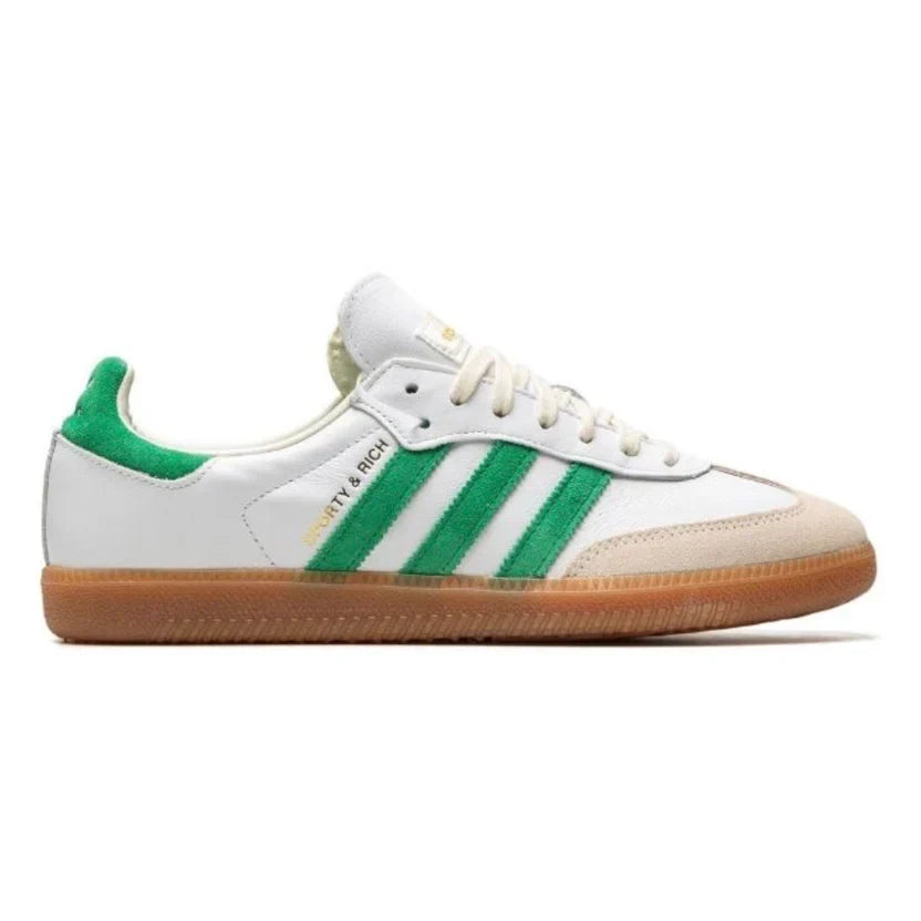 Sporty & Rich x adidas Samba OG 'Cloud White / Green'