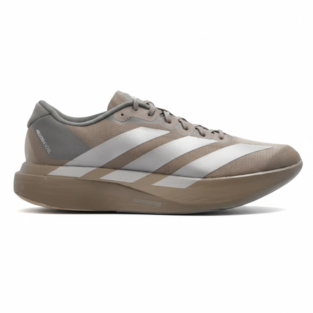 adidas Adizero Evo SL 'Wonder Taupe / Silver Metallic'