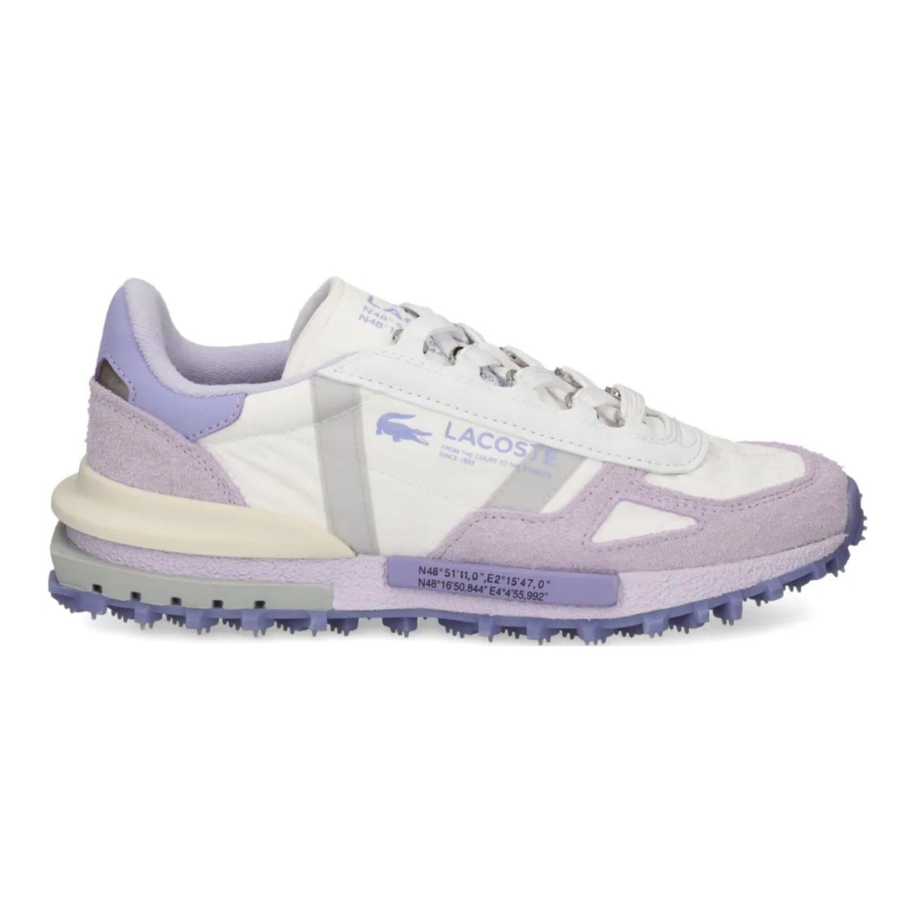 Lacoste Elite Active 'White / Light Purple'