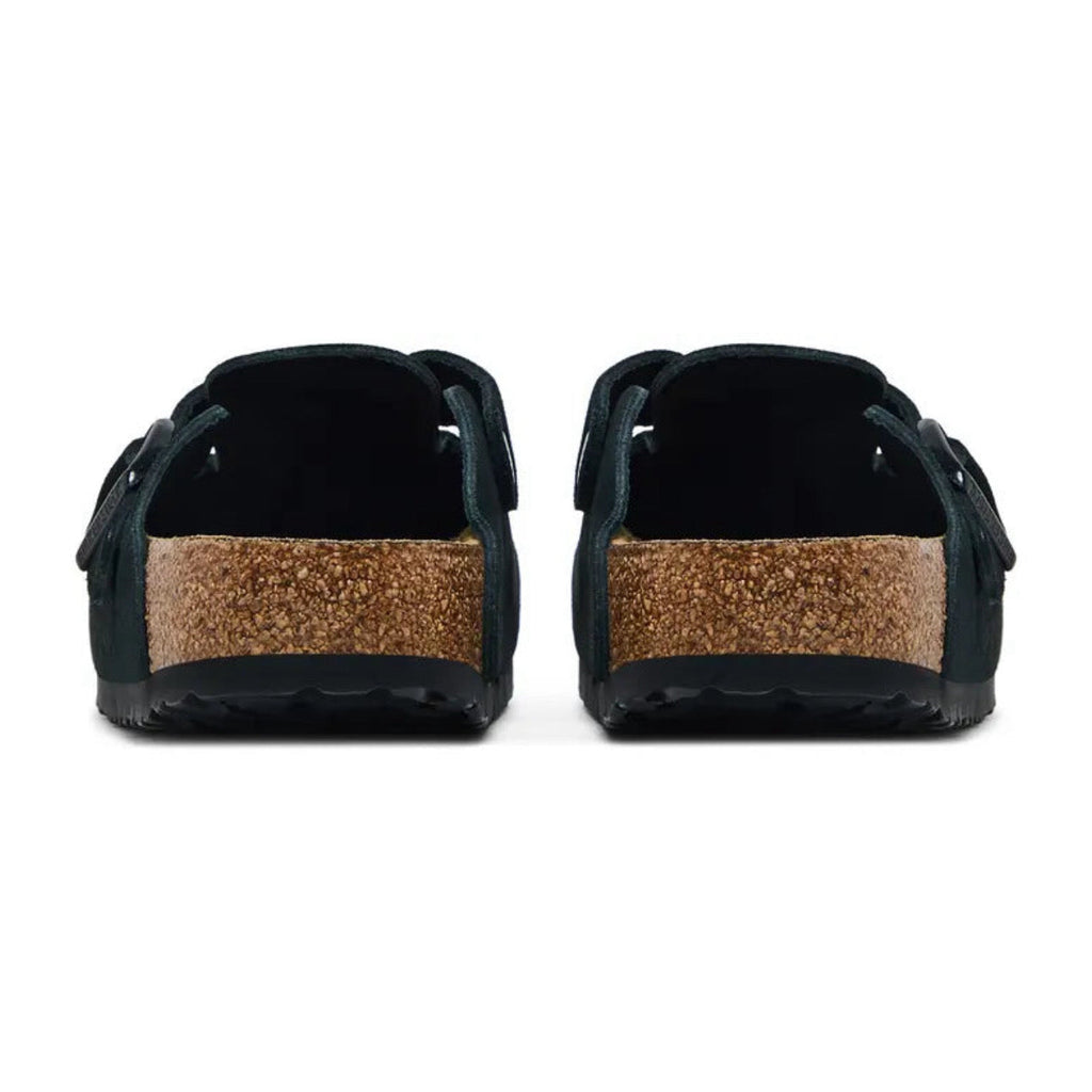 Birkenstock Boston Soft Footbed Suede 'Black'