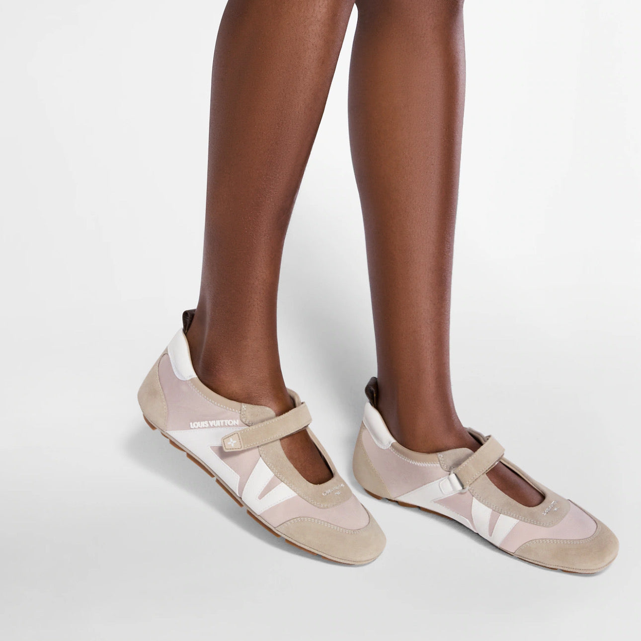 Louis Vuitton LV Sneakerina Mary Jane 'Beige'
