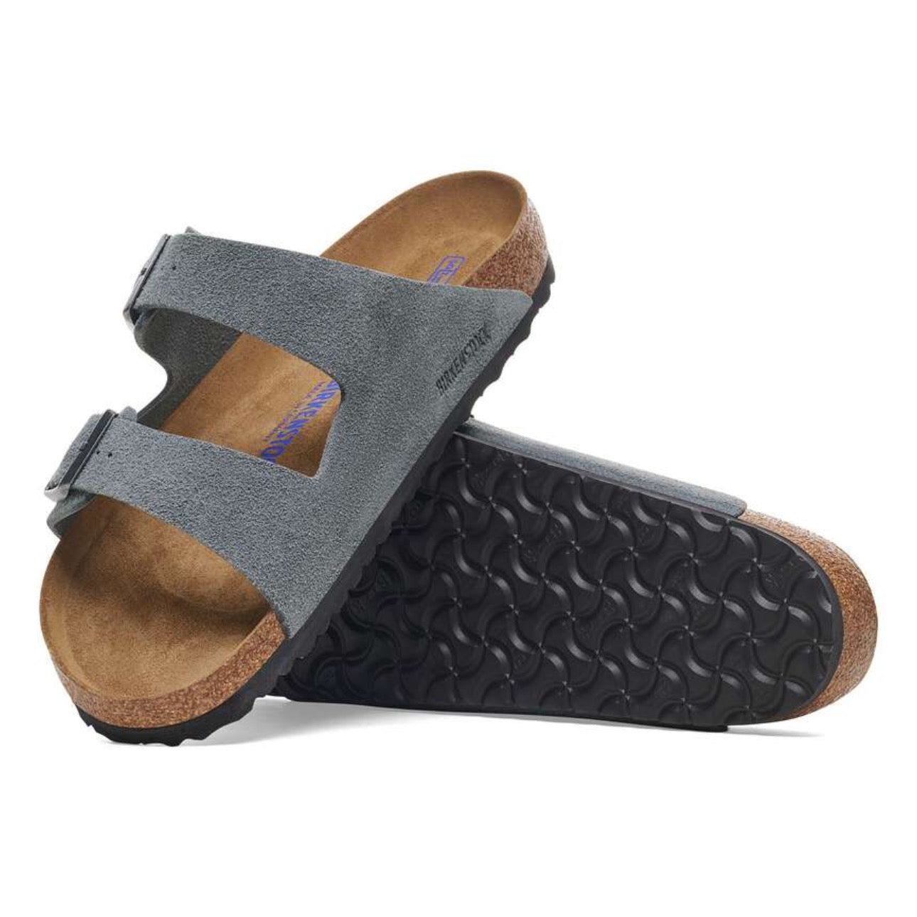 Birkenstock Arizona Soft Footbed Suede 'Basalt Grey'