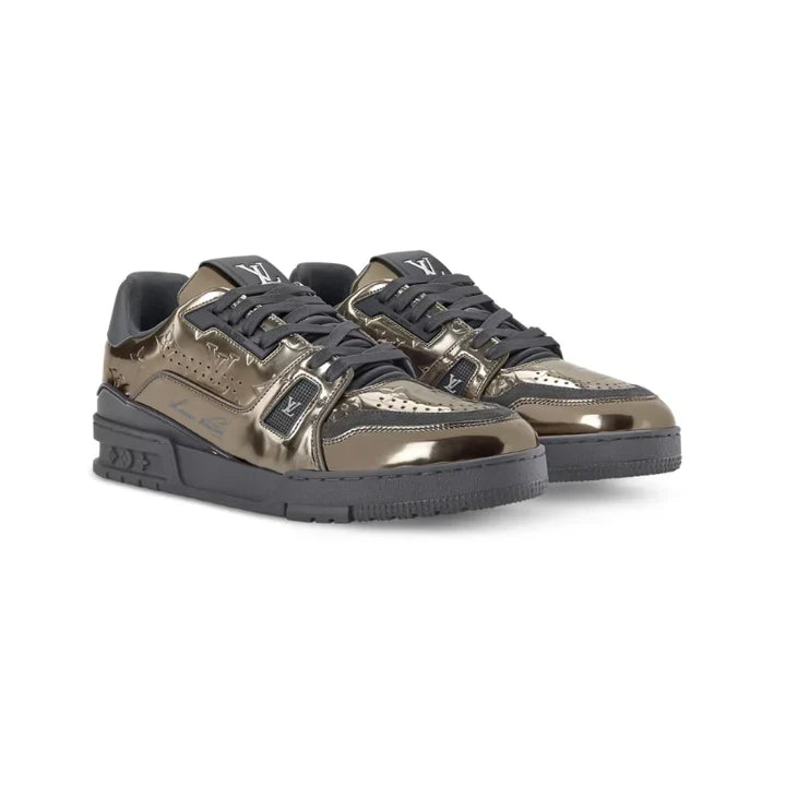 Louis Vuitton LV Trainer 'Gold / Black'