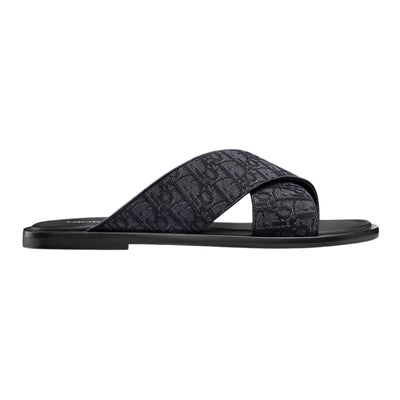 Dior Alias Slide 'Black Oblique Jacquard'