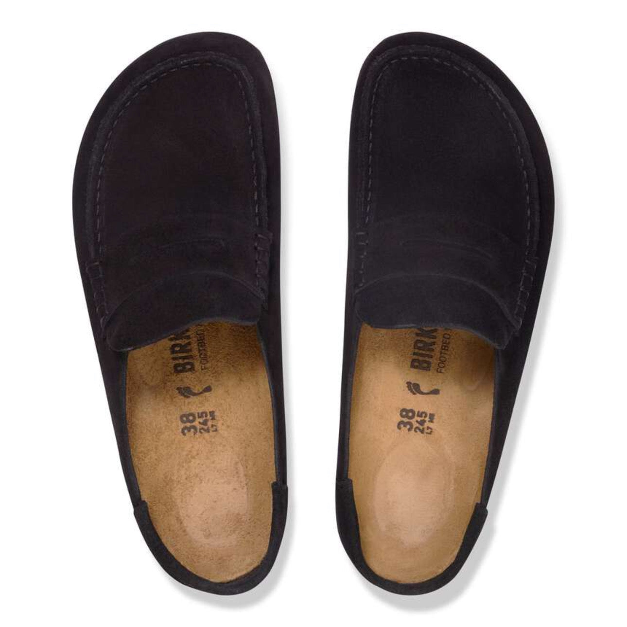 Birkenstock Naples Suede 'Black'