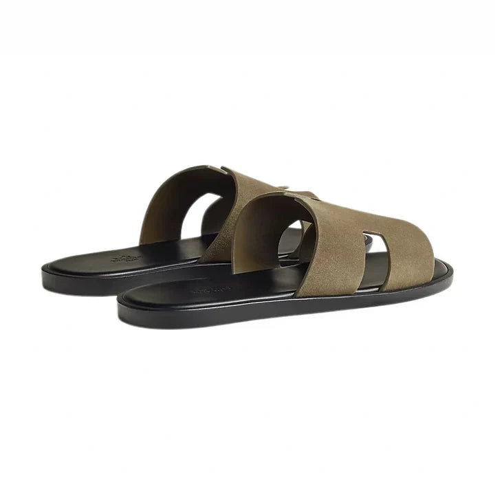 Hermès Haven Suede Slip-On 'Olive'