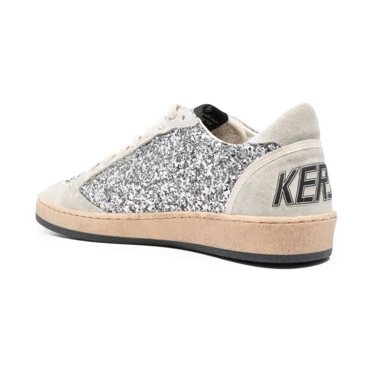 Golden Goose Ball Star 'Silver Glitter / Ice Grey'