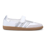 adidas Samba Jane 'Cloud White / Silver Metallic'