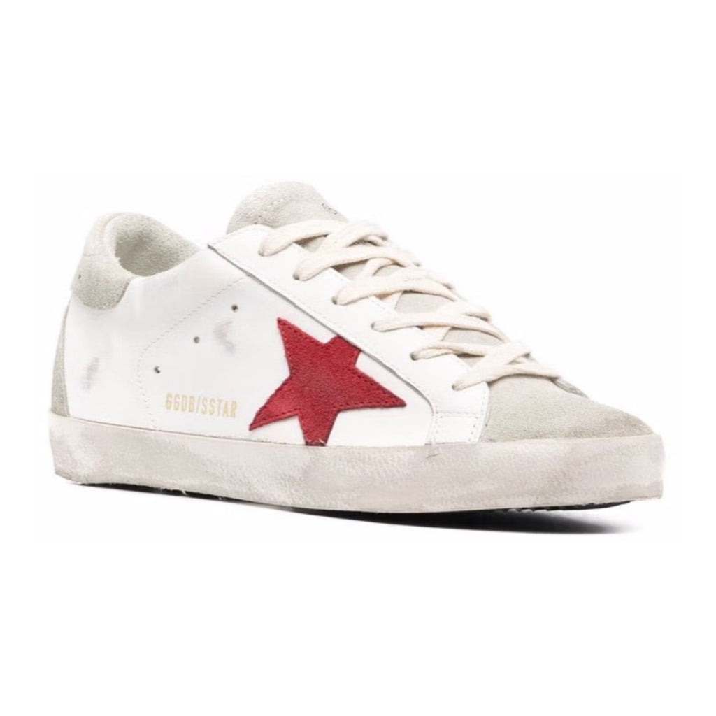 Golden Goose Super-Star 'White / Red'