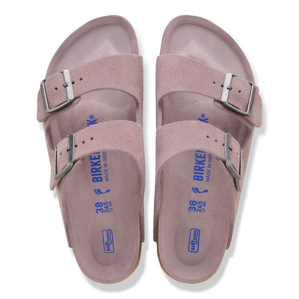Birkenstock Arizona Soft Footbed Suede 'Faded Purple Tonal'