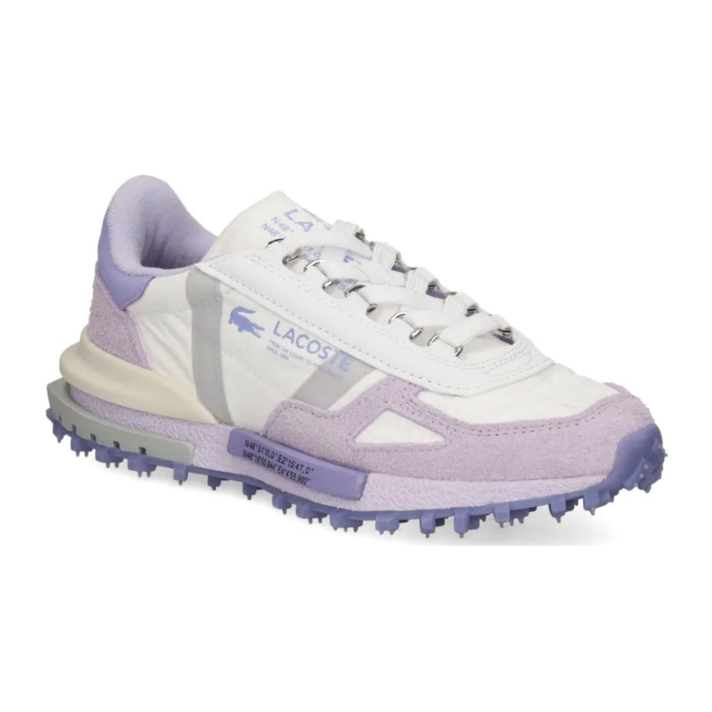 Lacoste Elite Active 'White / Light Purple'