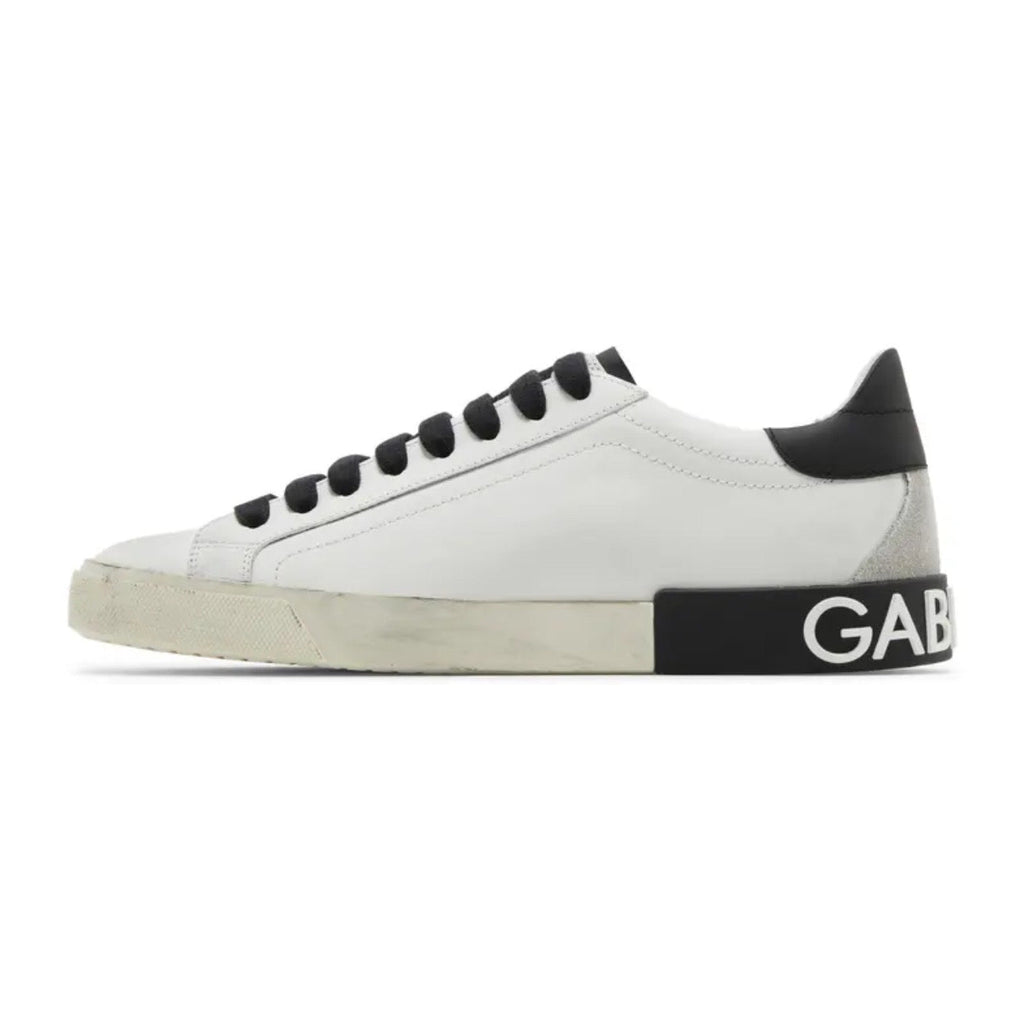 Dolce & Gabbana Portofino Vintage 'DG Logo Print / White / Black'