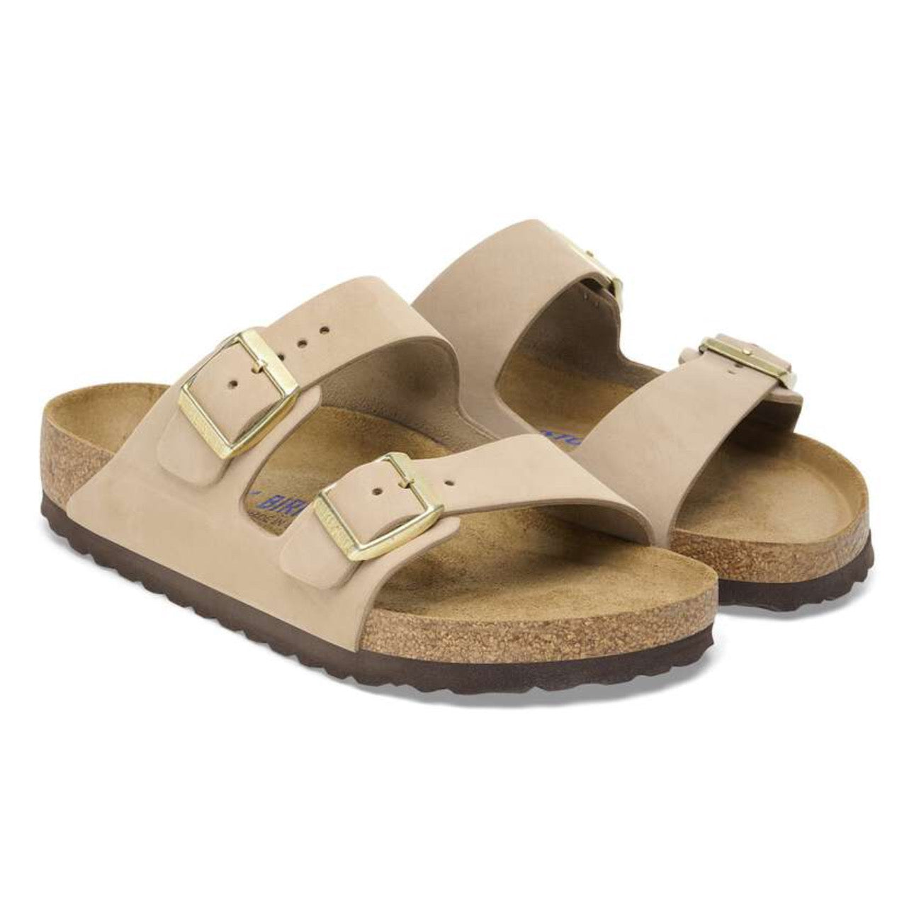 Birkenstock Arizona Soft Footbed Nubuck 'Sandcastle'