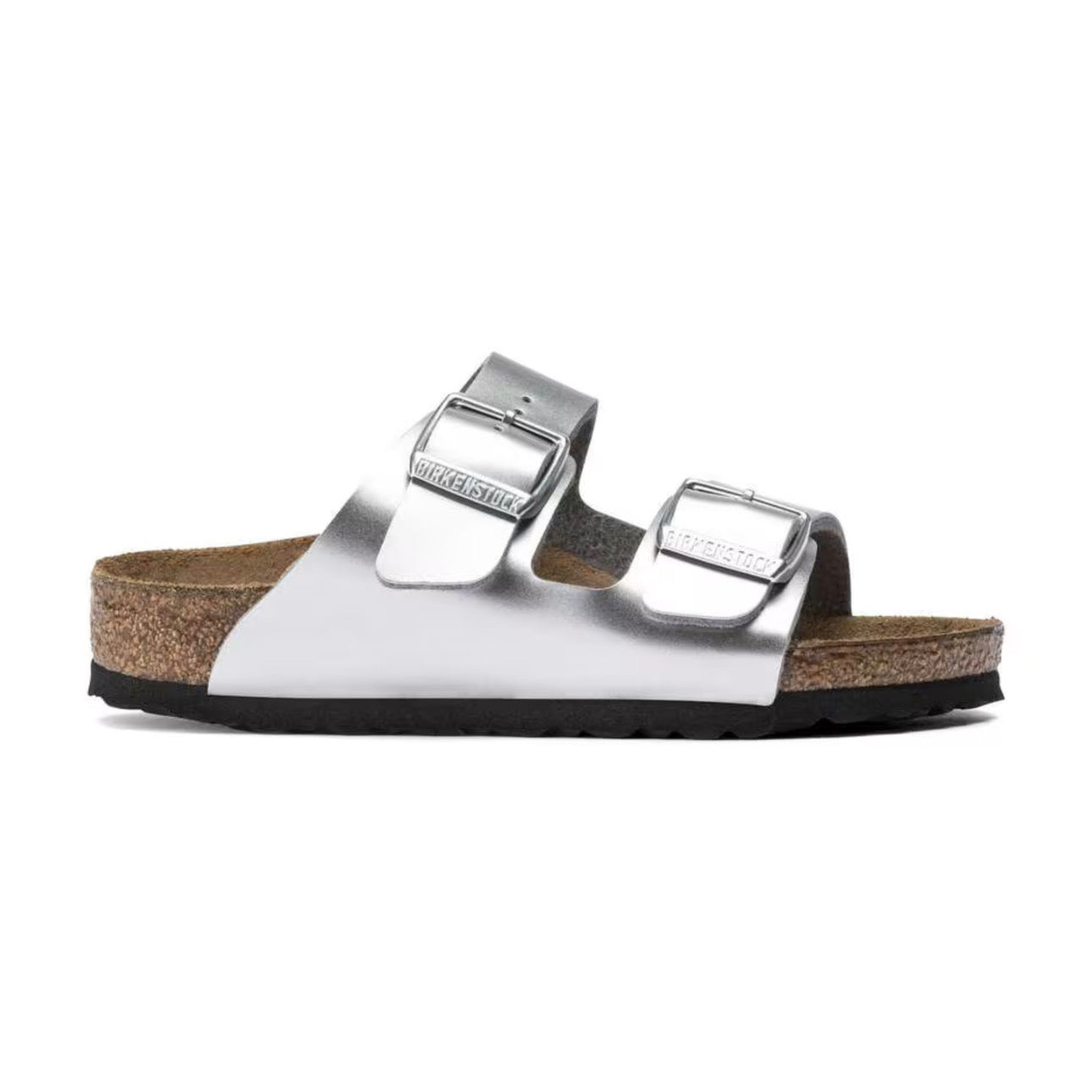 Birkenstock Arizona 'Electric Metallic Silver'