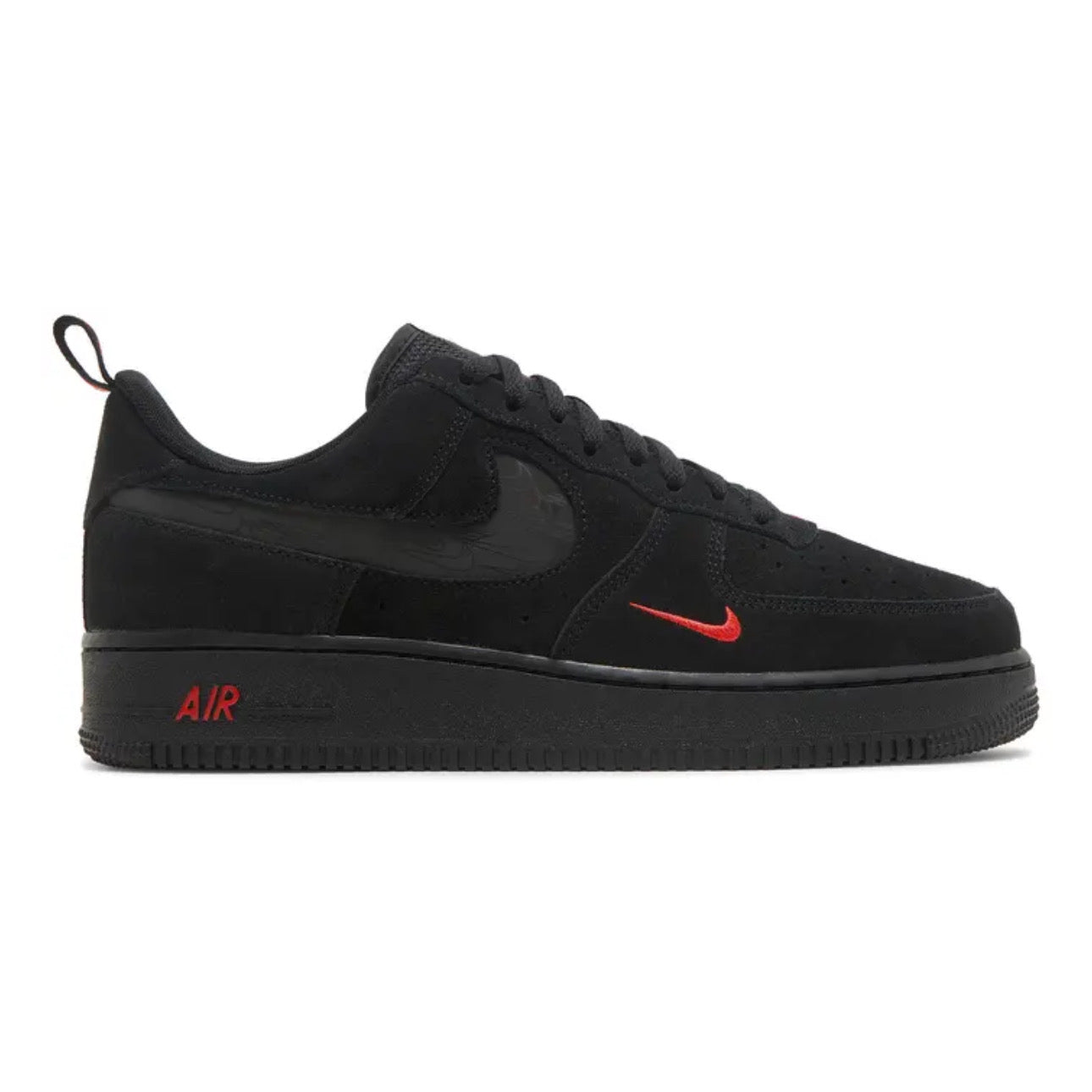 Nike Air Force 1 '07 LV8 'Reflective / Swoosh / Black / Crimson'