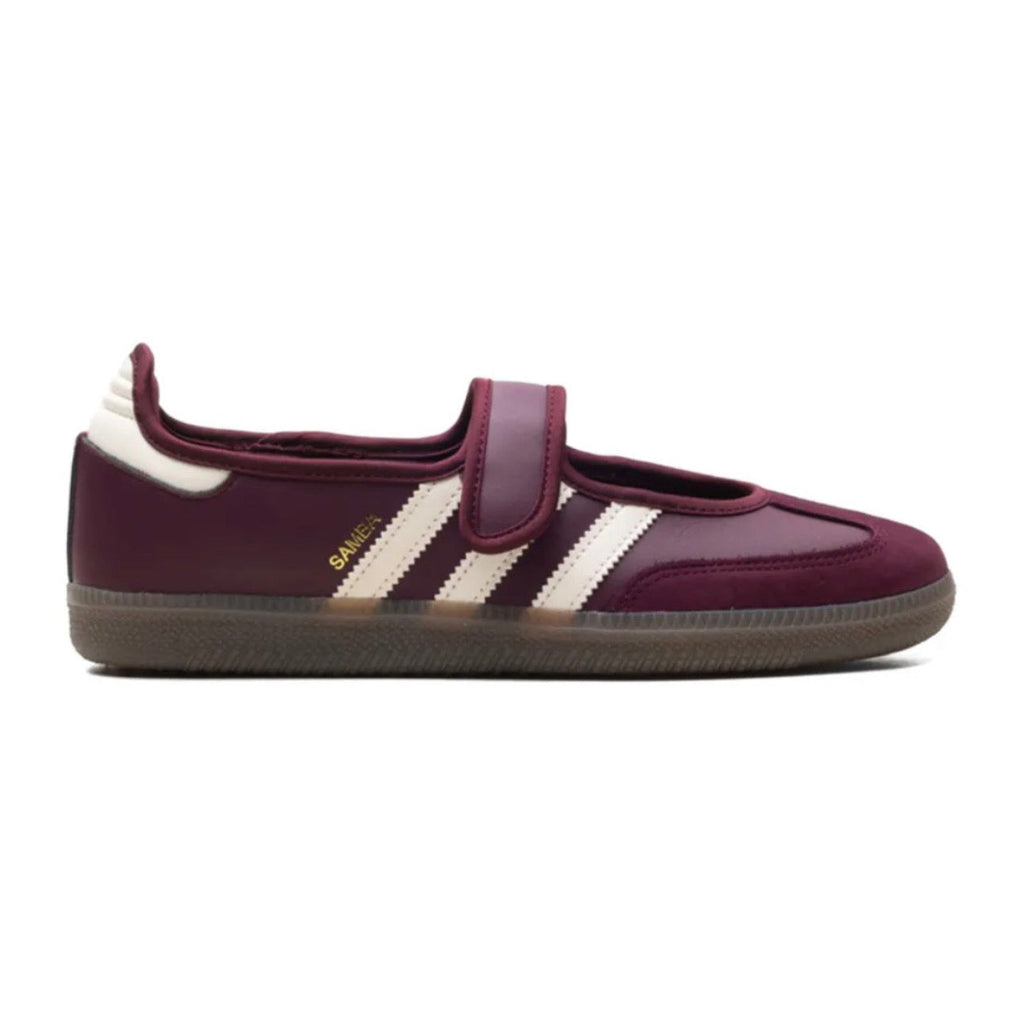 adidas Samba Mary Jane 'Maroon / Cream White / Gold Metallic'
