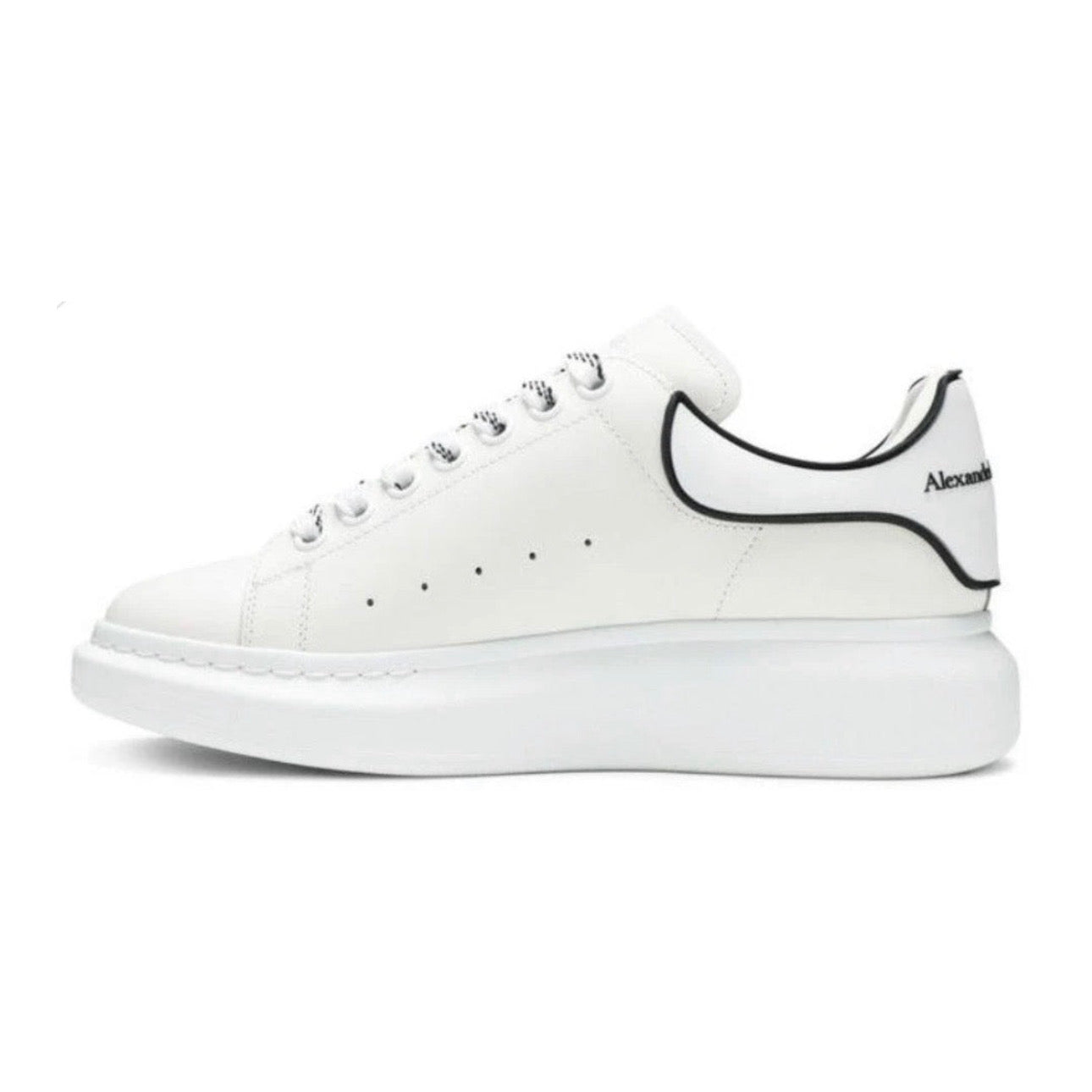 Alexander McQueen Oversized Sneaker 'White / Black Trim'