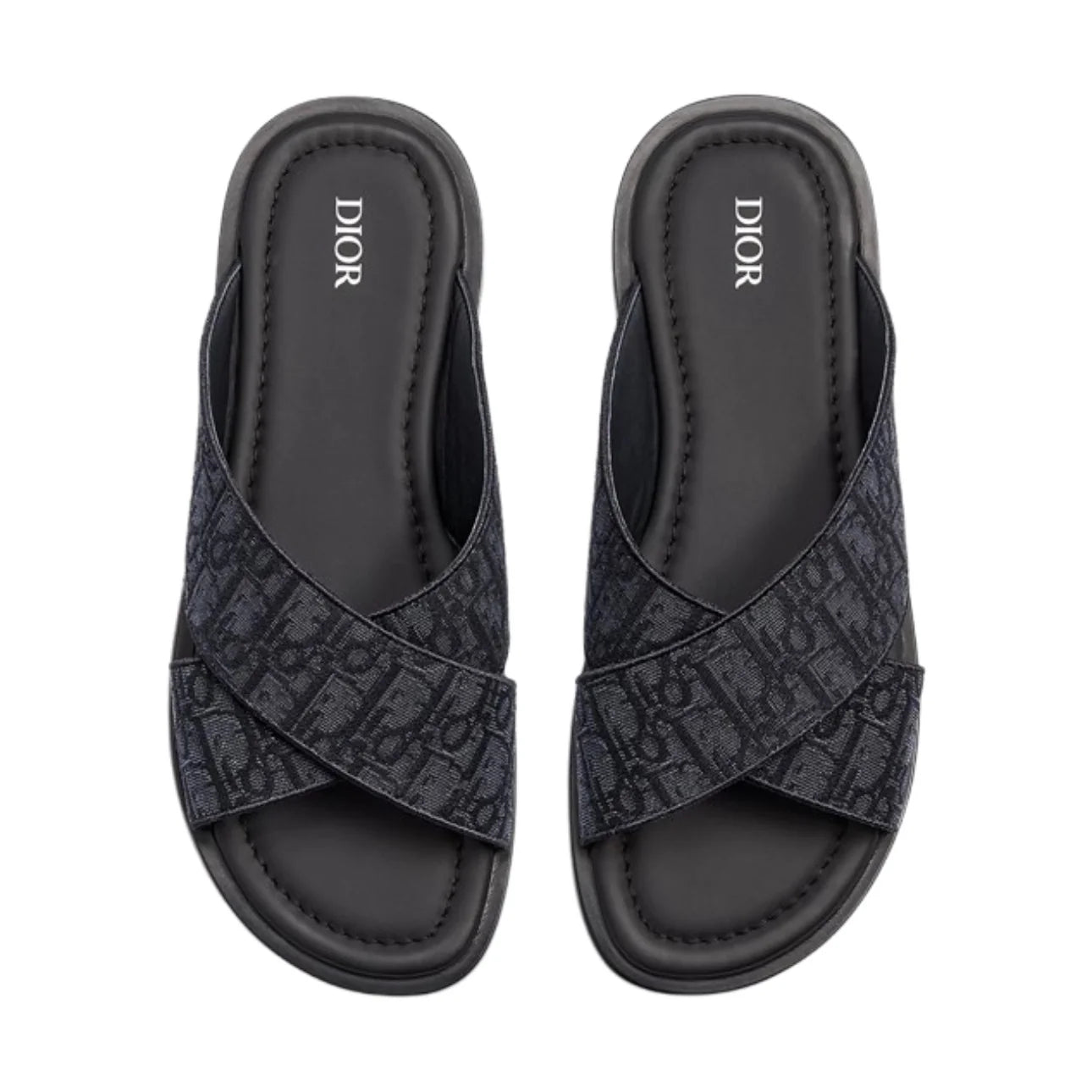 Dior Alias Slide 'Black Oblique Jacquard'