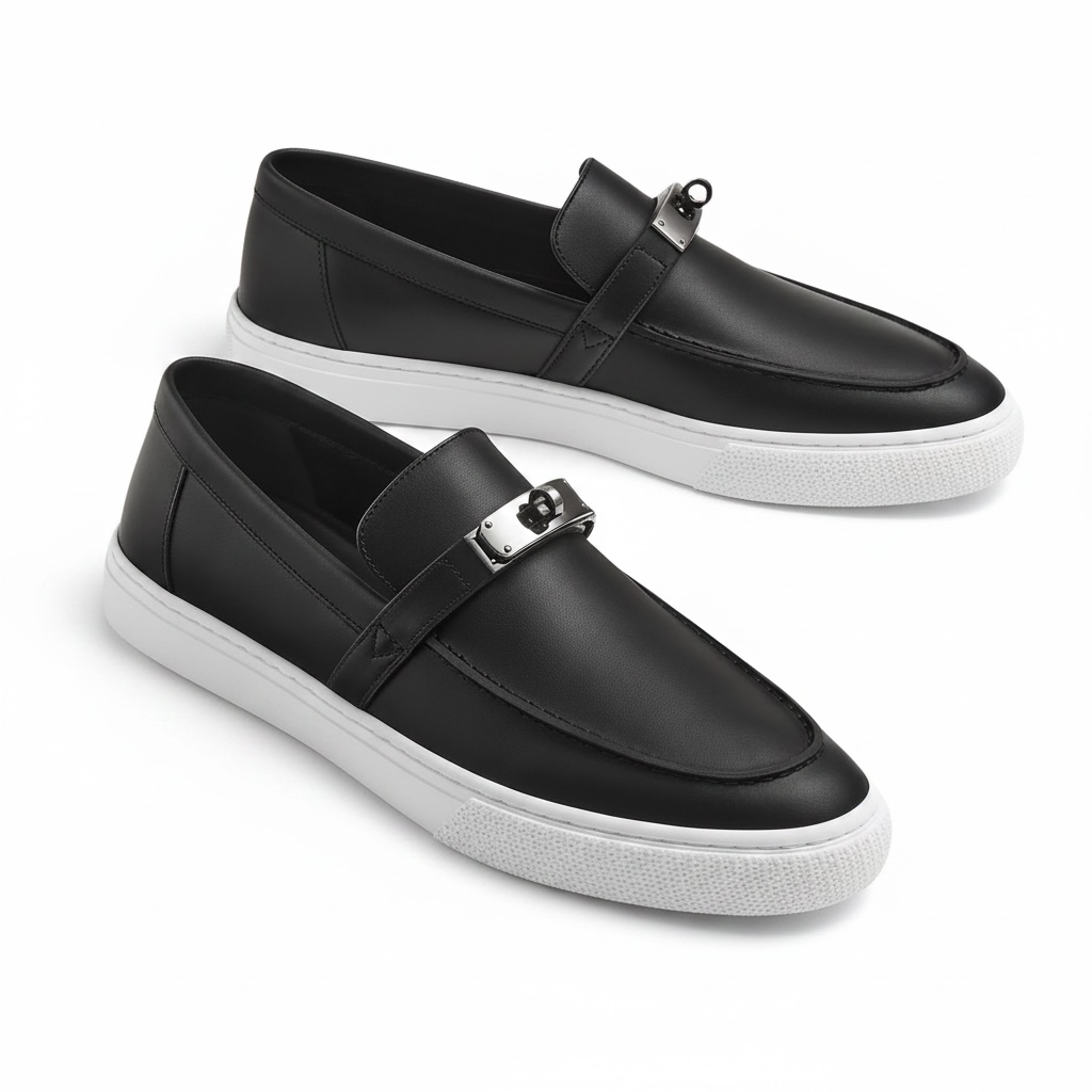 Hermès Game Slip-On 'Noir'