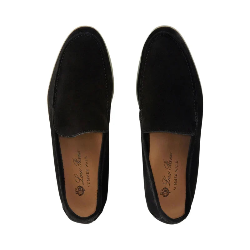 Loro Piana Summer Walk Loafer 'Black'
