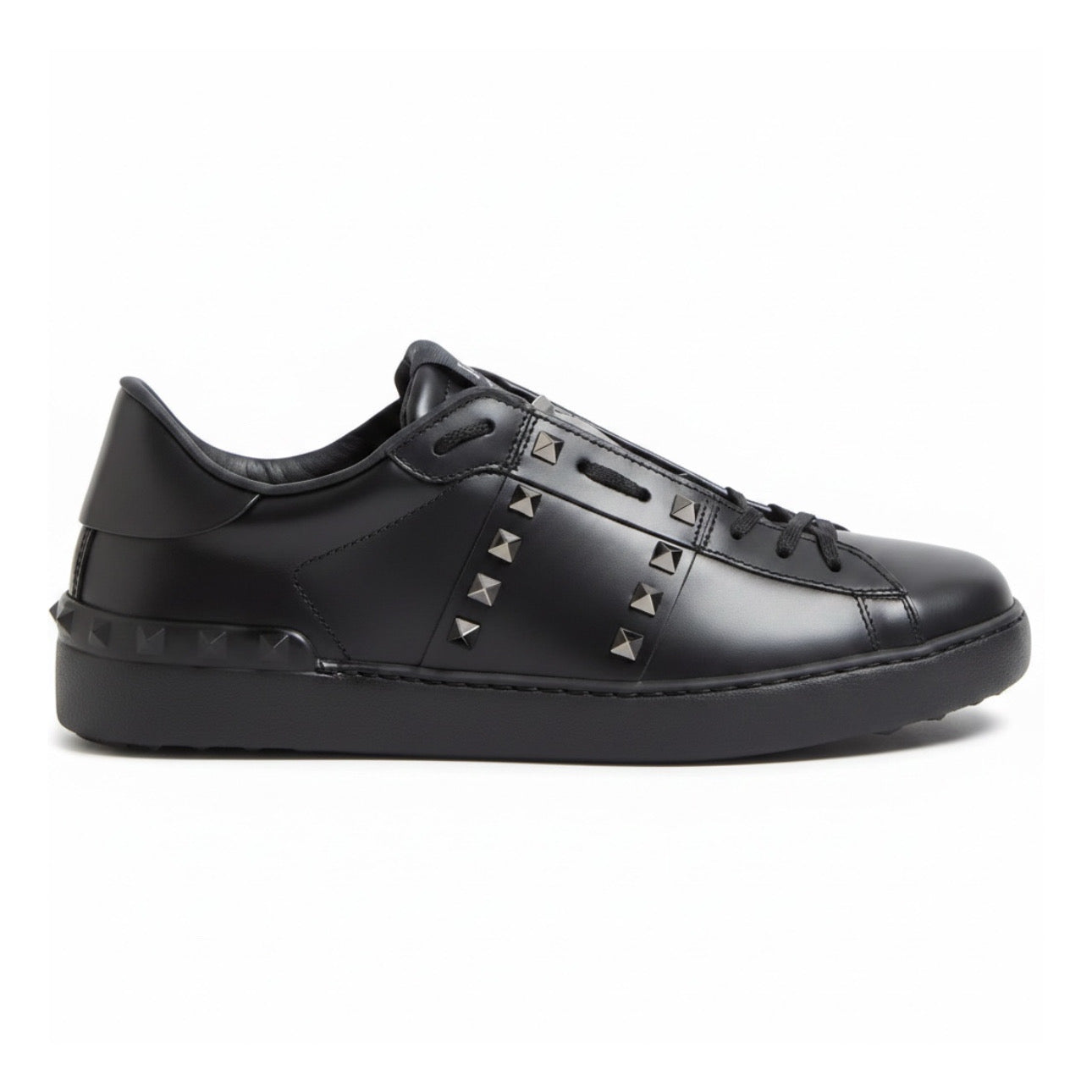 Valentino Rockstud Untitled In Calfskin Leather 'Black'