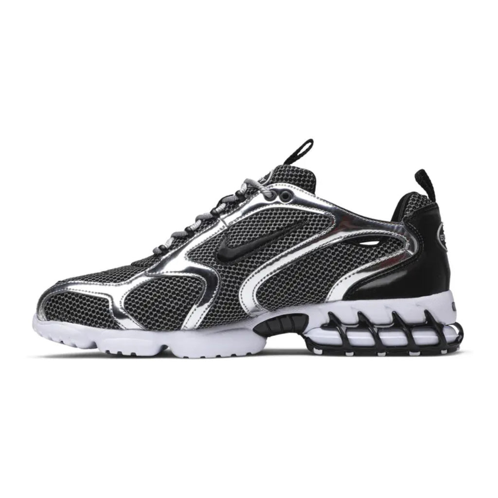 Stussy x Nike Air Zoom Spiridon Caged 2 'Pure / Platinum'