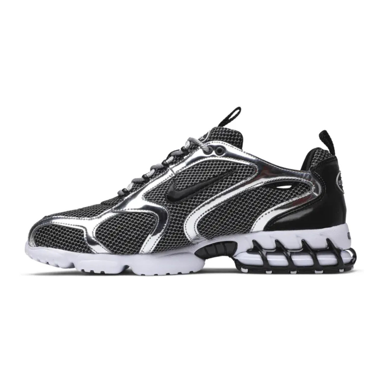 Stussy x Nike Air Zoom Spiridon Caged 2 'Pure / Platinum'