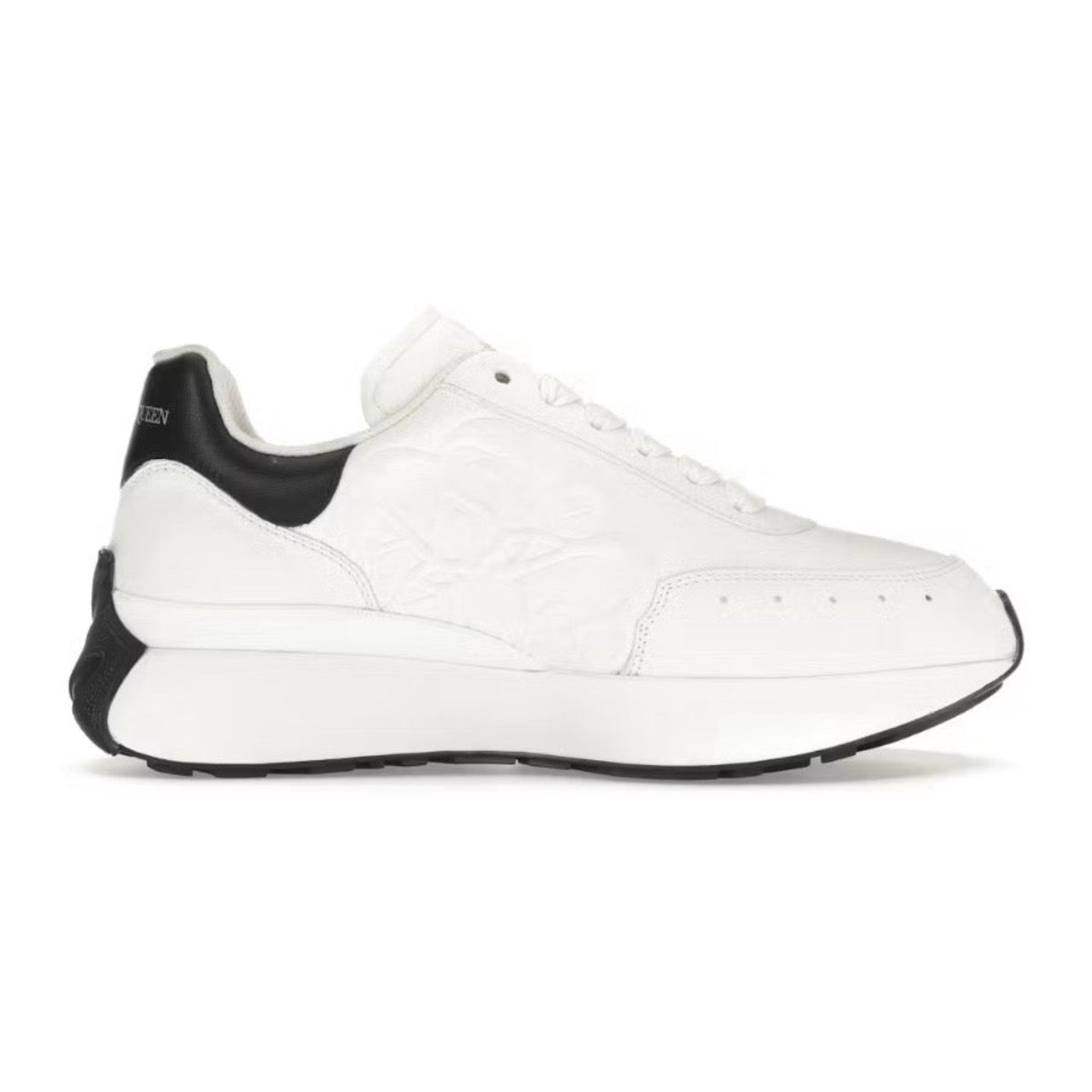 Alexander McQueen Sprint Runner 'Graffiti White / Black'