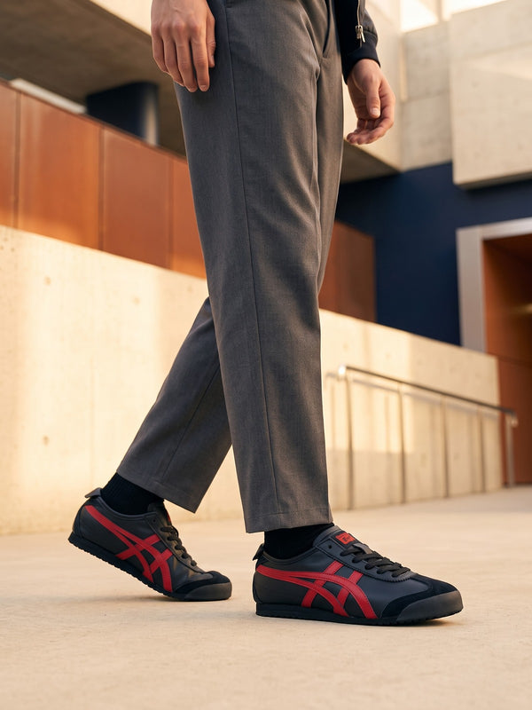 Sneakers — Everything with laces.